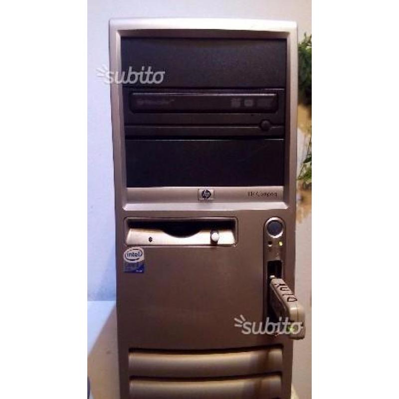 Pc completo dell'hp