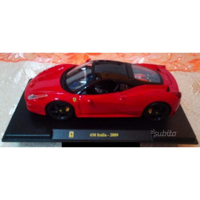 Ferrari 458 Italia 2009 Scala 1:24 Burago