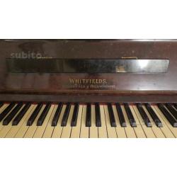 Whitfields-pianoforte verticale 800 inglese in rad