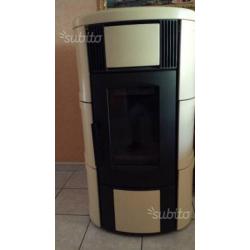 Stufa a pellet Nordica extraflame Iside idro 21kw