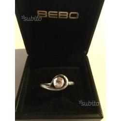 Anello chiodo argento 925 Bebo ossidato