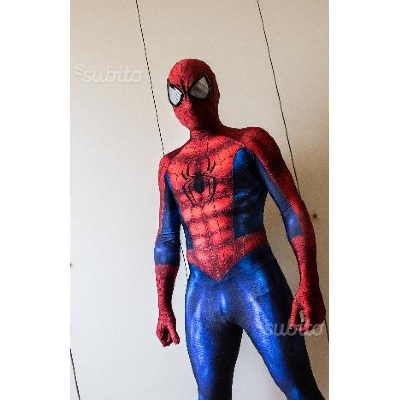 Costume cinematografico Spiderman Marvel deluxe