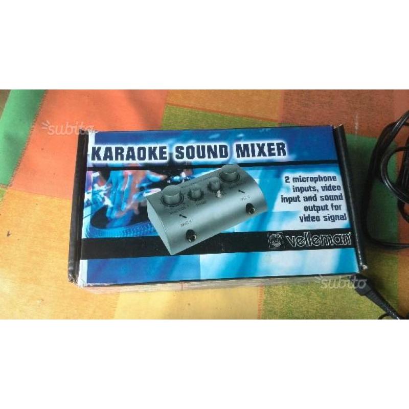 Karaoke sound mixe