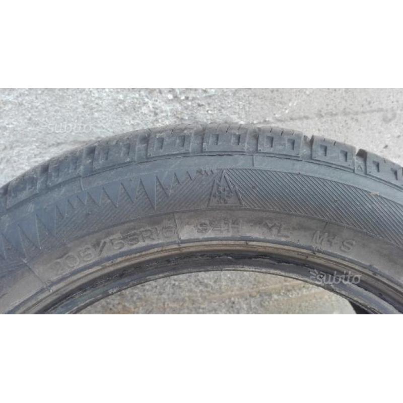 4 gomme 205/55 R16 H invernali Fossano