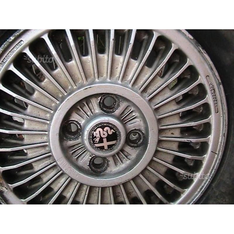 4 cerchi originali alfa romeo 185/70 R14 88T