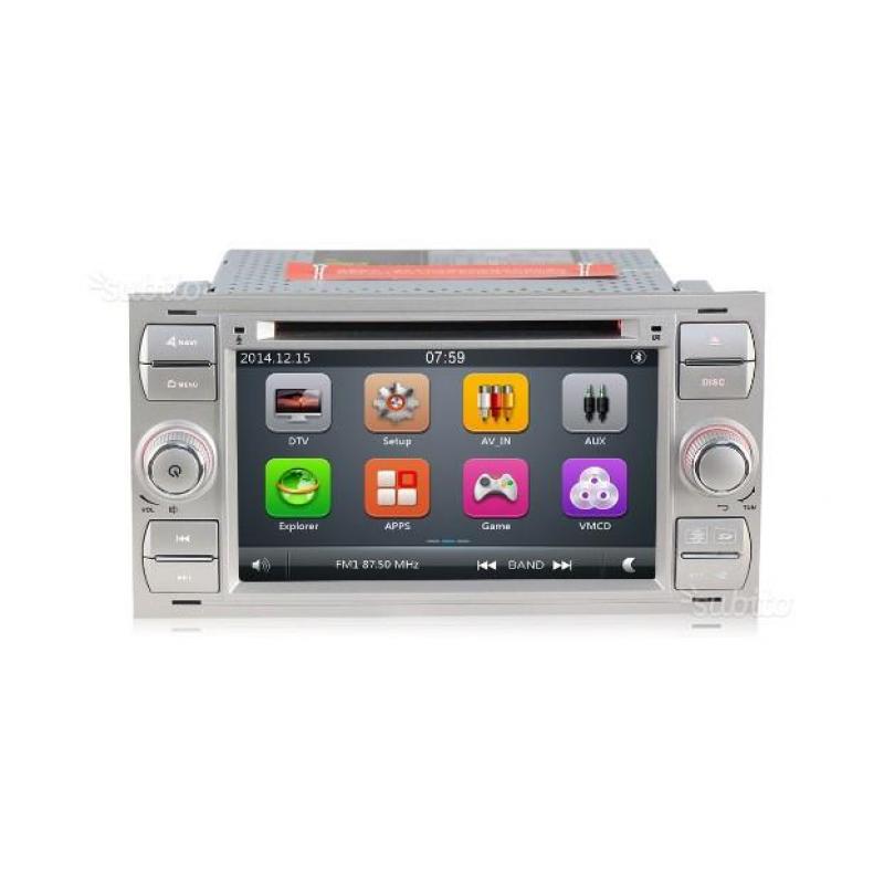 2DIN autoradio navigatore ford focus mondeo c max