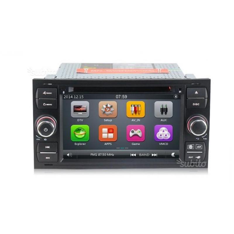 2DIN autoradio navigatore ford focus mondeo c max