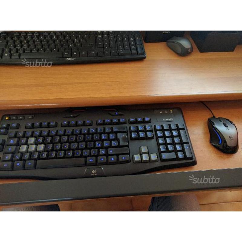 Logitech Mouse G300S + Logitech Tastiera G105