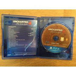 Uncharted 4 italiano perfetto come nuovo ps4