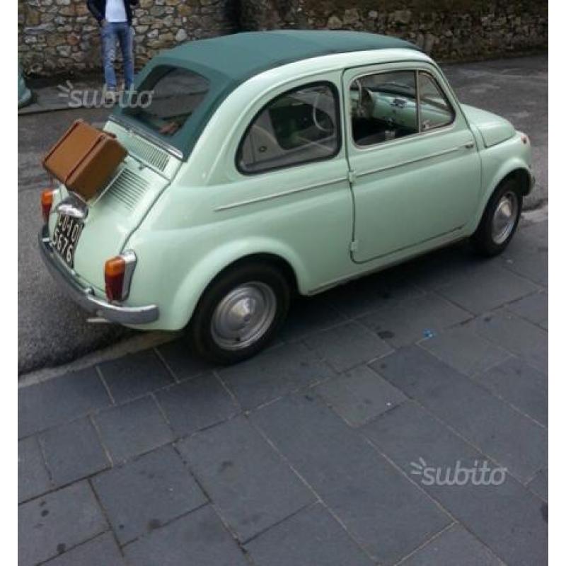 Fiat 500d trasformabile 1962