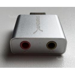 Scheda audio esterna USB (Win/Mac)