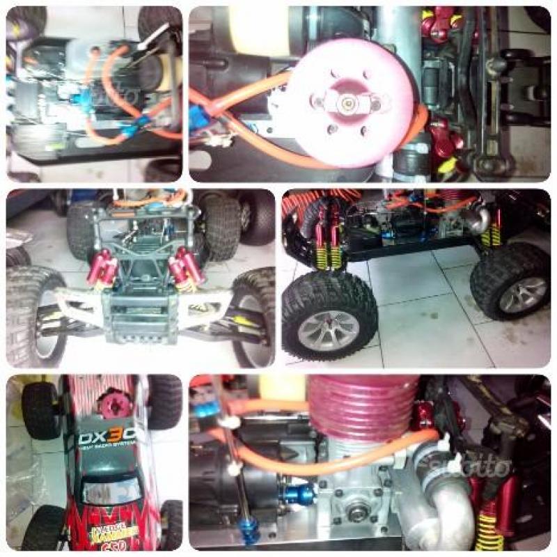 Monster truck hpi/thunder tiger mta 4