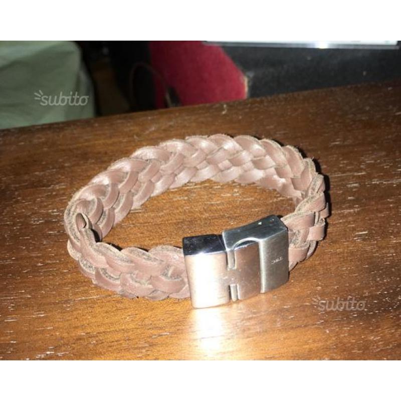 Bracciale in pelle TSC