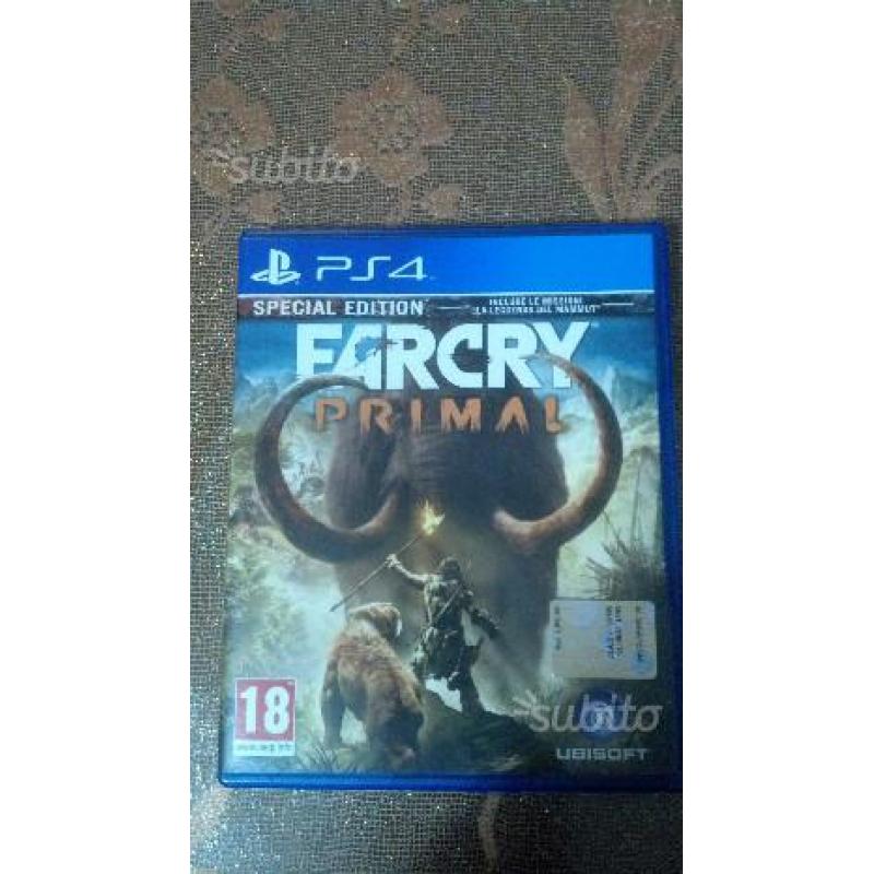 Far cry primal special edition ps4