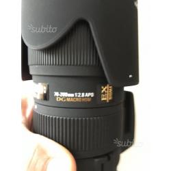 Sigma/Canon 70-200 f2 8 II apo EX DG macro