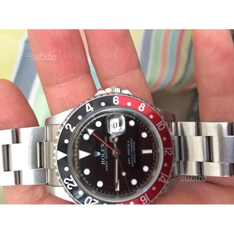 Rolex Gmt master II rectangular dial