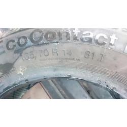 2 gomme estivi 165 70 14 81T continental