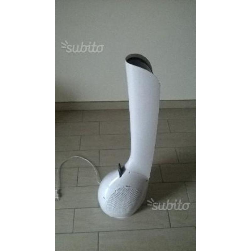 Ventilatore design a colonna bianco