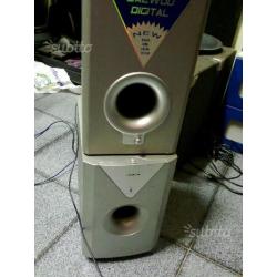 2 subwoofer attivi DAEWOO;TEAC