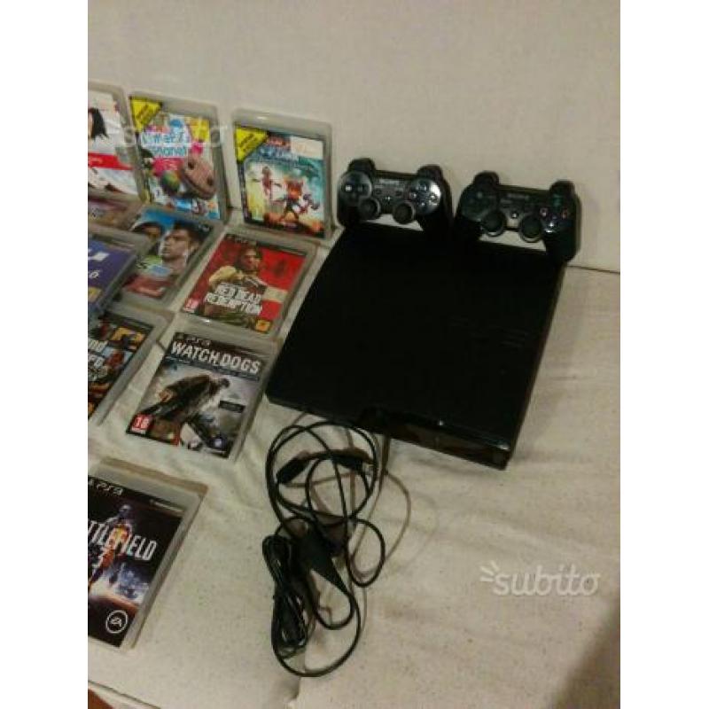 PS3 320Gb + 20 giochi ed accessori