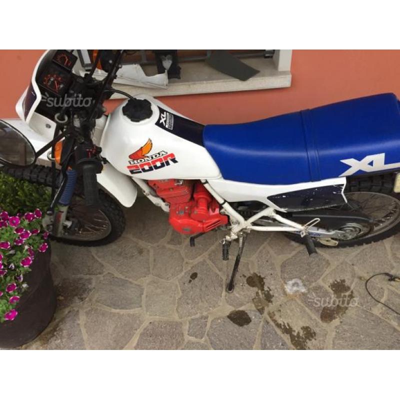 Honda XL 200 r anno 1987