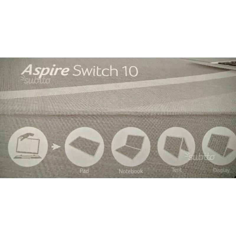 Notebook/Tablet 4 in 1 ACER Aspire Switch 10