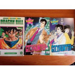 Fumetti ranma 1/2, City Hunter e Dragon Ball