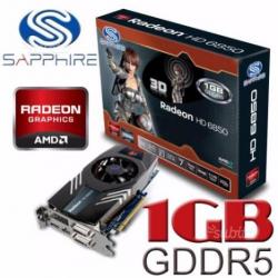 Scheda video amd sapphire 6850 oc 1gGB 256bit