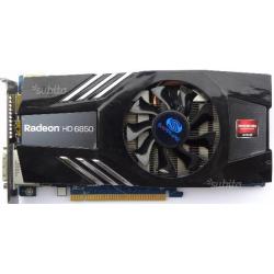 Scheda video amd sapphire 6850 oc 1gGB 256bit