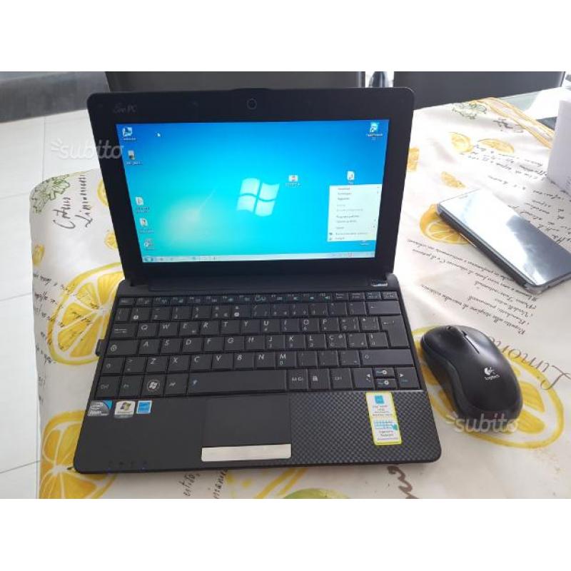 Notebook Asus 10" mouse e borsa Tucano