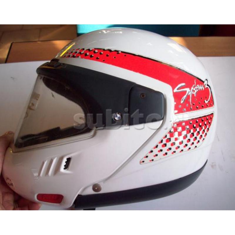 Casco BWM System 3 bianco taglia 60-61 NUOVO