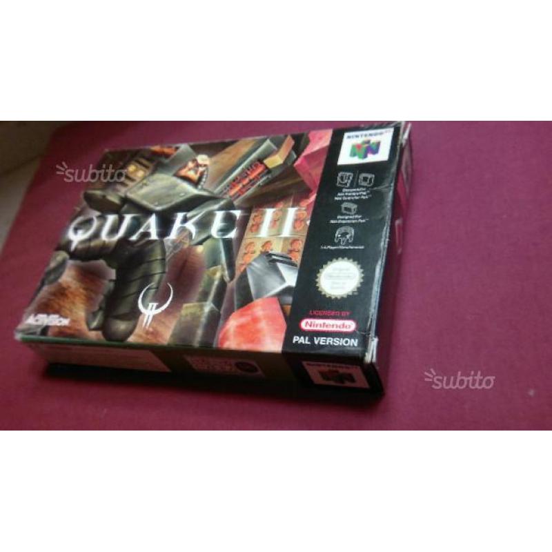 Videogiochi Ninteno 64 QUAKE 2