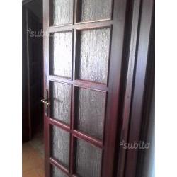 Porte x interno in legno tenute bene