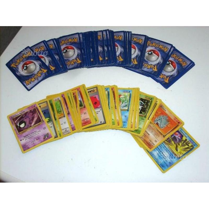 Carte POKEMON Set BASE Unlimited Originali