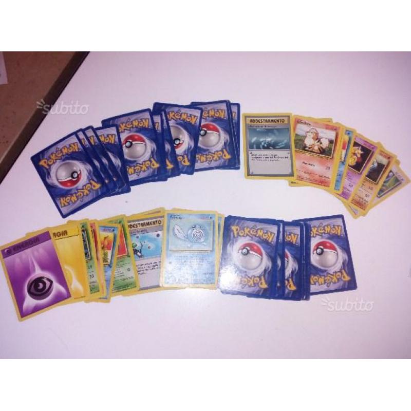 Carte POKEMON Set BASE Unlimited Originali