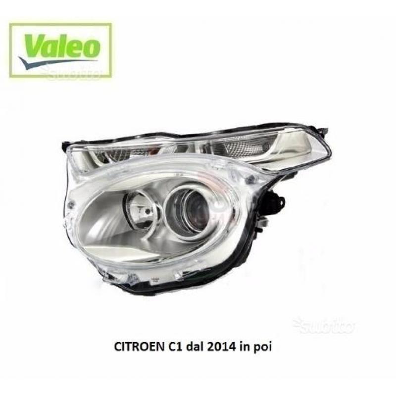 Faro Citroen C1 dal 2014 in poi