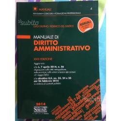 Manuale di Diritto Amministrativo Ed. Simone