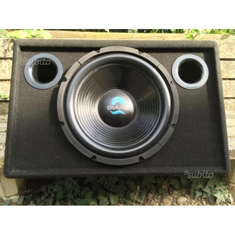 Subwoofer SPL Ciare 391 in cassa BassReflex