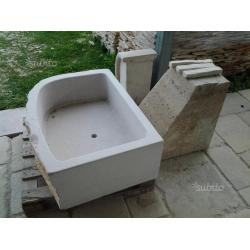 Pilozze, lavelli, panchine in pietra