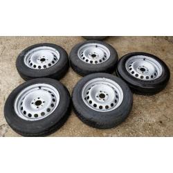 Cerchi Fiat e gomme 165/70 R14