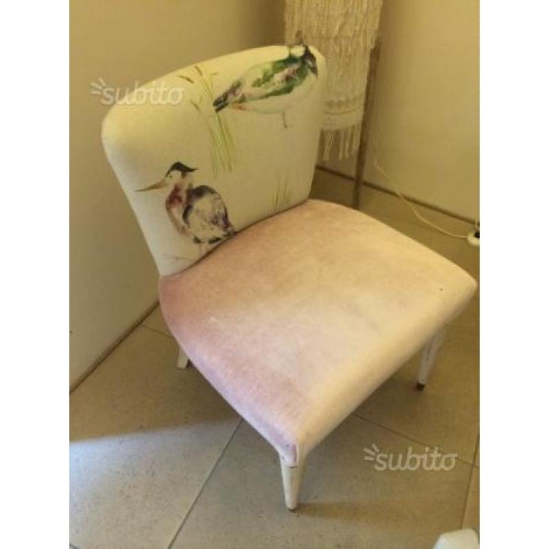 Set di poltroncine shabby chic