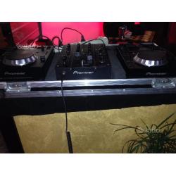 2 CDJ 350 PIù DJM 350 E FLY CASE