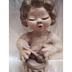 Thun putto bambino con tamburo