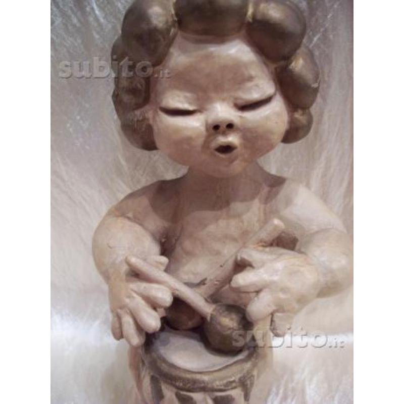 Thun putto bambino con tamburo