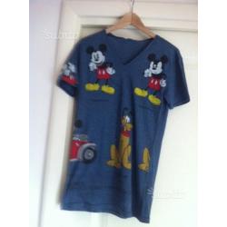 Tshirt uomo stampa Mickey M.originale Dolce e Gabb