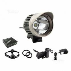 Faretto per bici a LED potentissimo1200 lumen