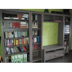 Libreria e mobile Tv Hemnes