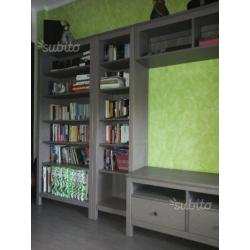 Libreria e mobile Tv Hemnes