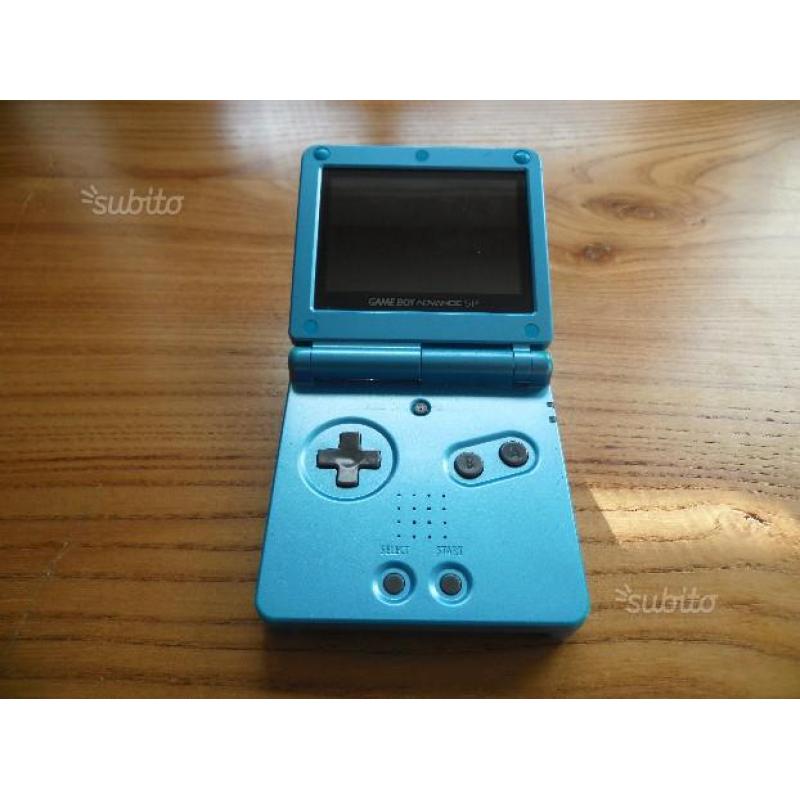 Gameboy advance sp con pokemon