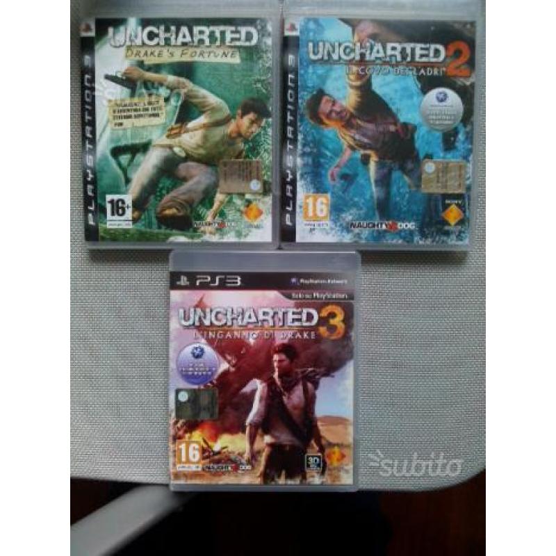 Trilogia Uncharted - Heavy Rain - Beyond per PS3